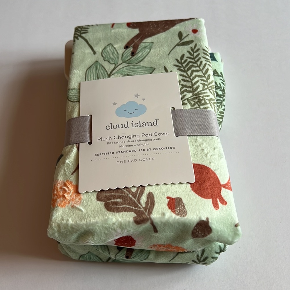 Cloud Island Plush Changing Pad Cover